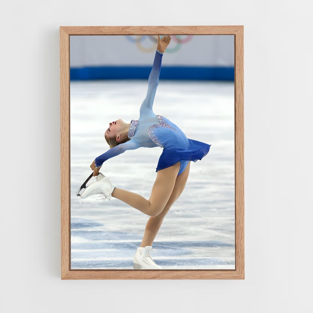 Poster Danse Glaciaire – affiche Patinage artistique (vue 4)